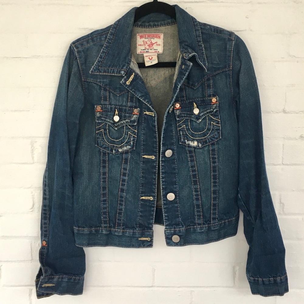 True Religion medium denim jacket